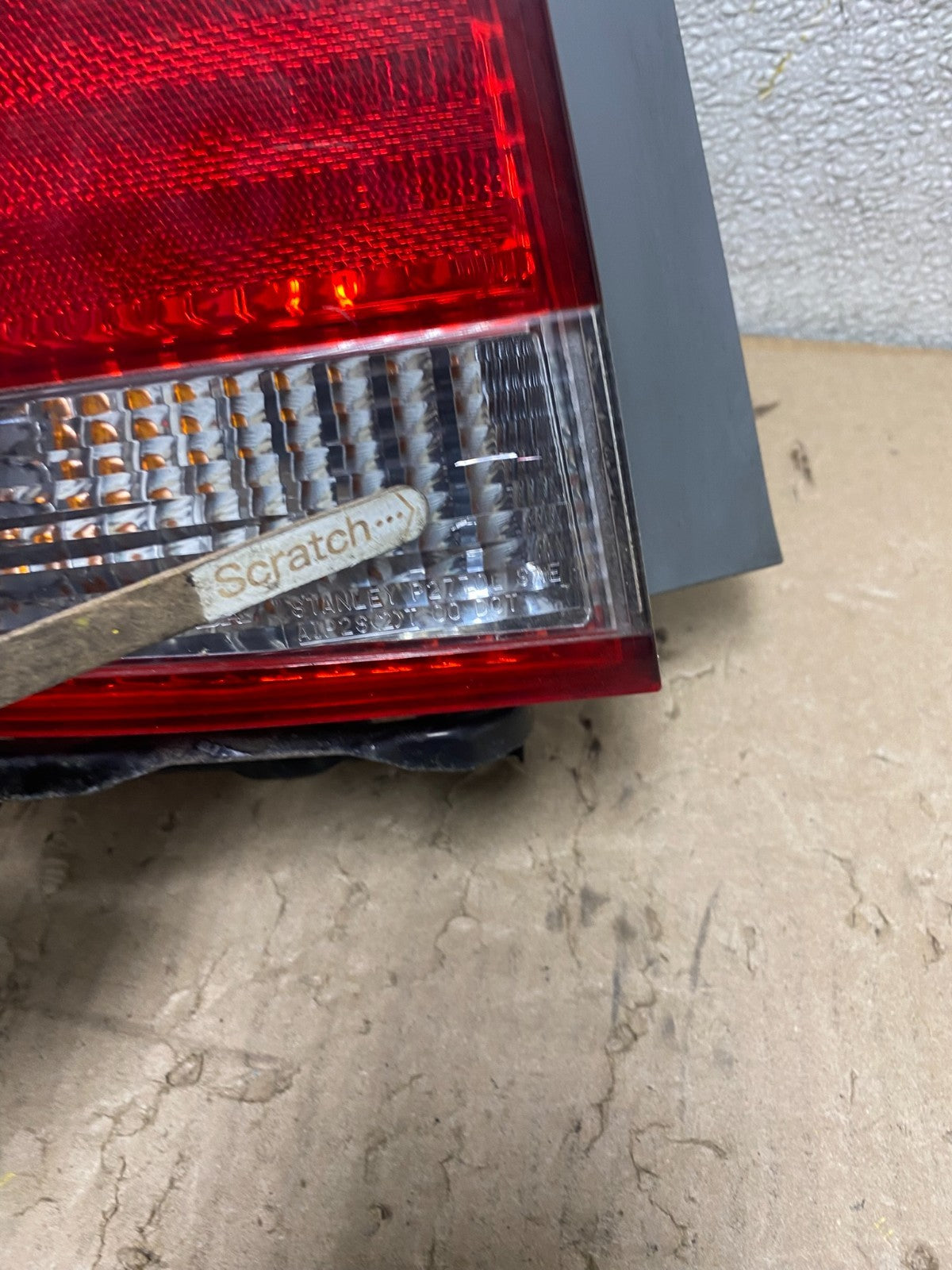 2003 to 2004 Honda Accord Sedan Left Driver Lh Side Tail light U1276 DW4