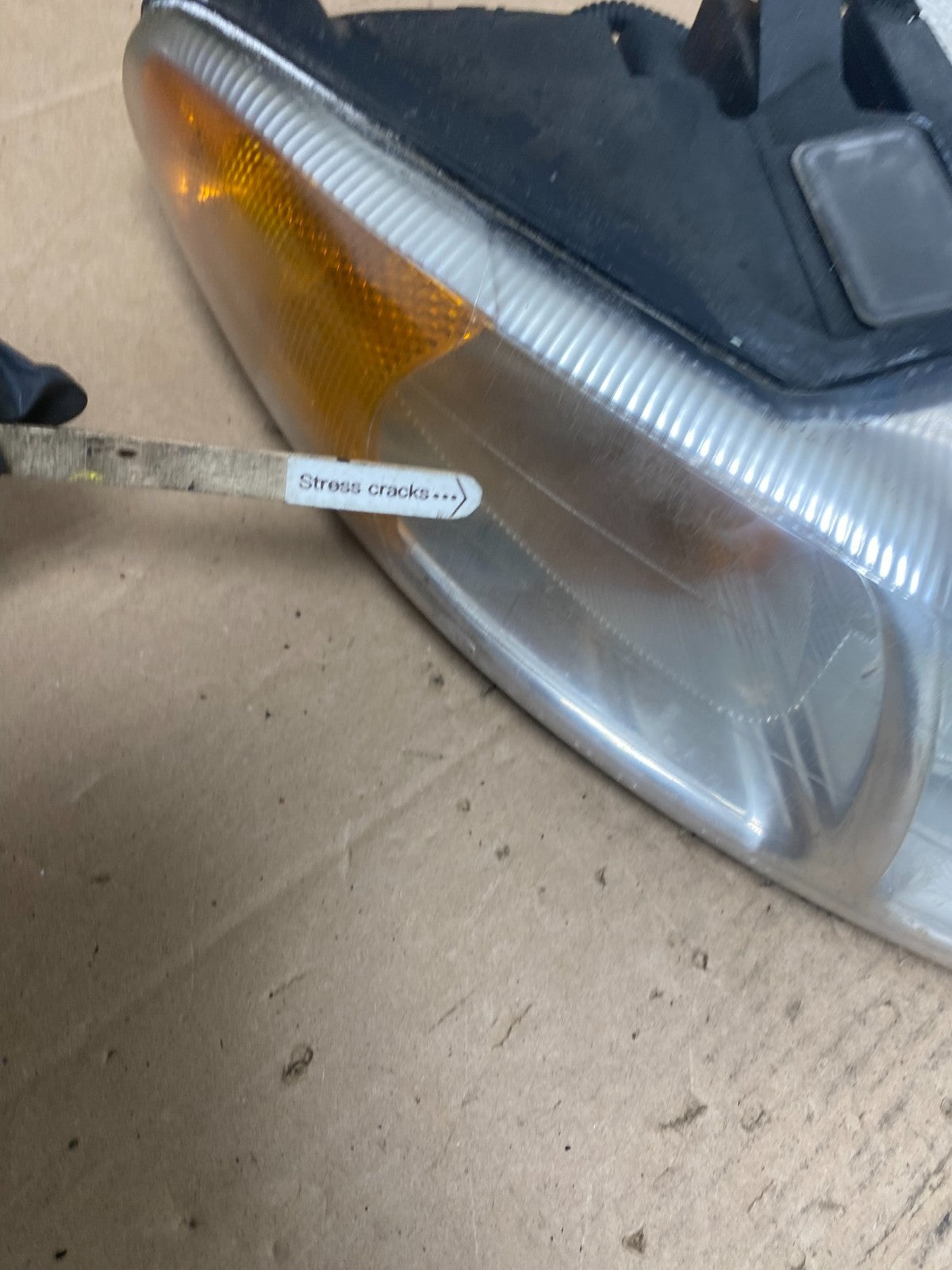 1996-2000 Chrysler Sebring Left+Right Side Halogen Headlights OEM Q16876