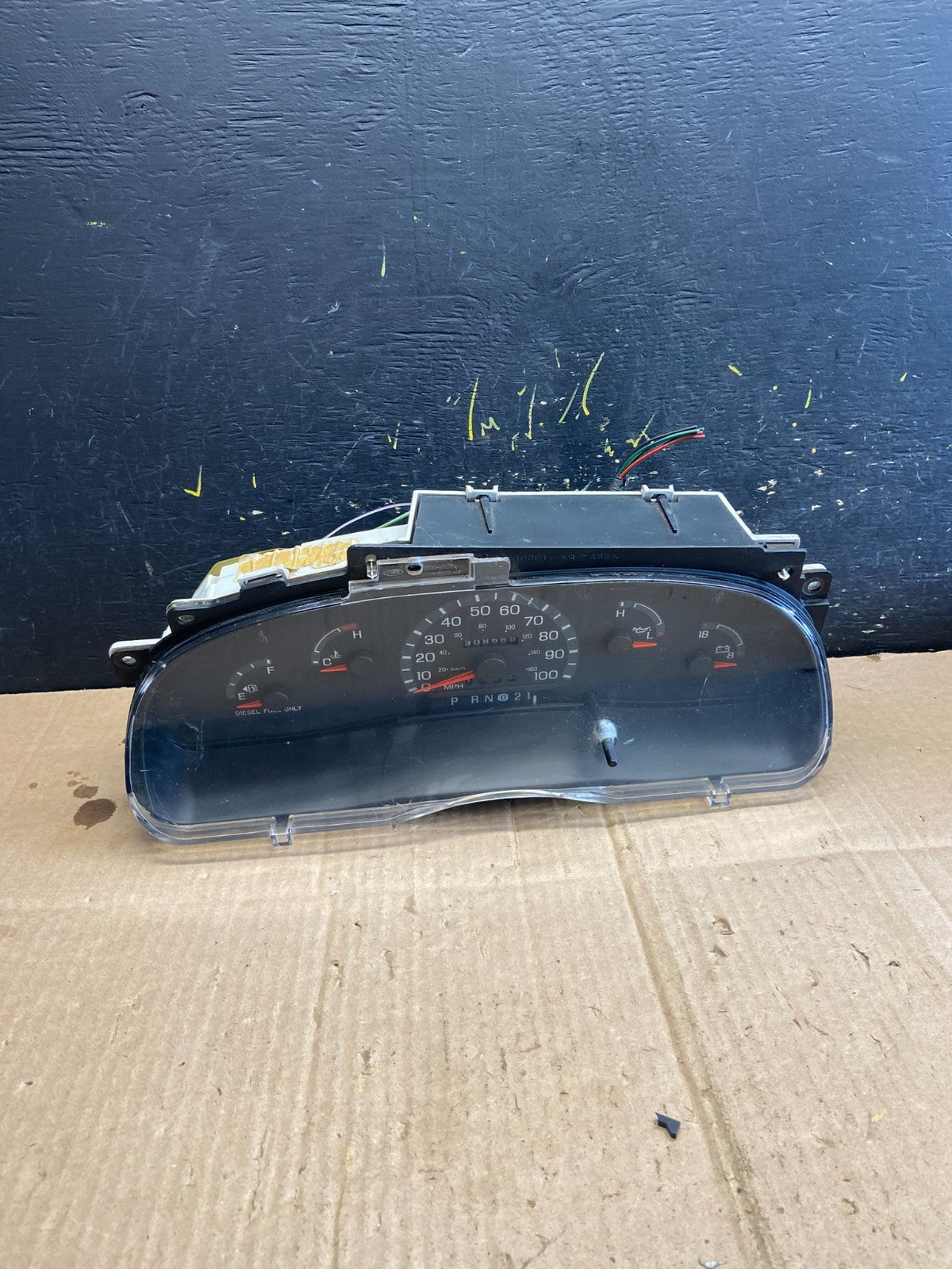 1997 to 2003 Ford E350 VAN Gauge Speedometer Cluster Oem aa8024 DG0