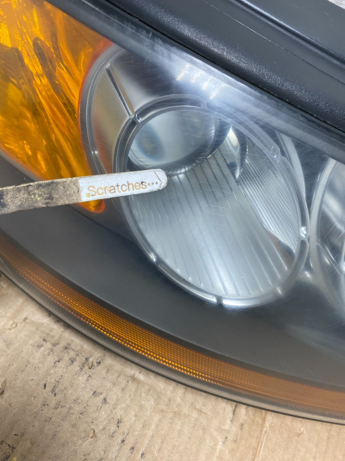 2007 2008 2009 Hyundai Santa Fe Right Passenger Halogen Headlight AI6510 DW3