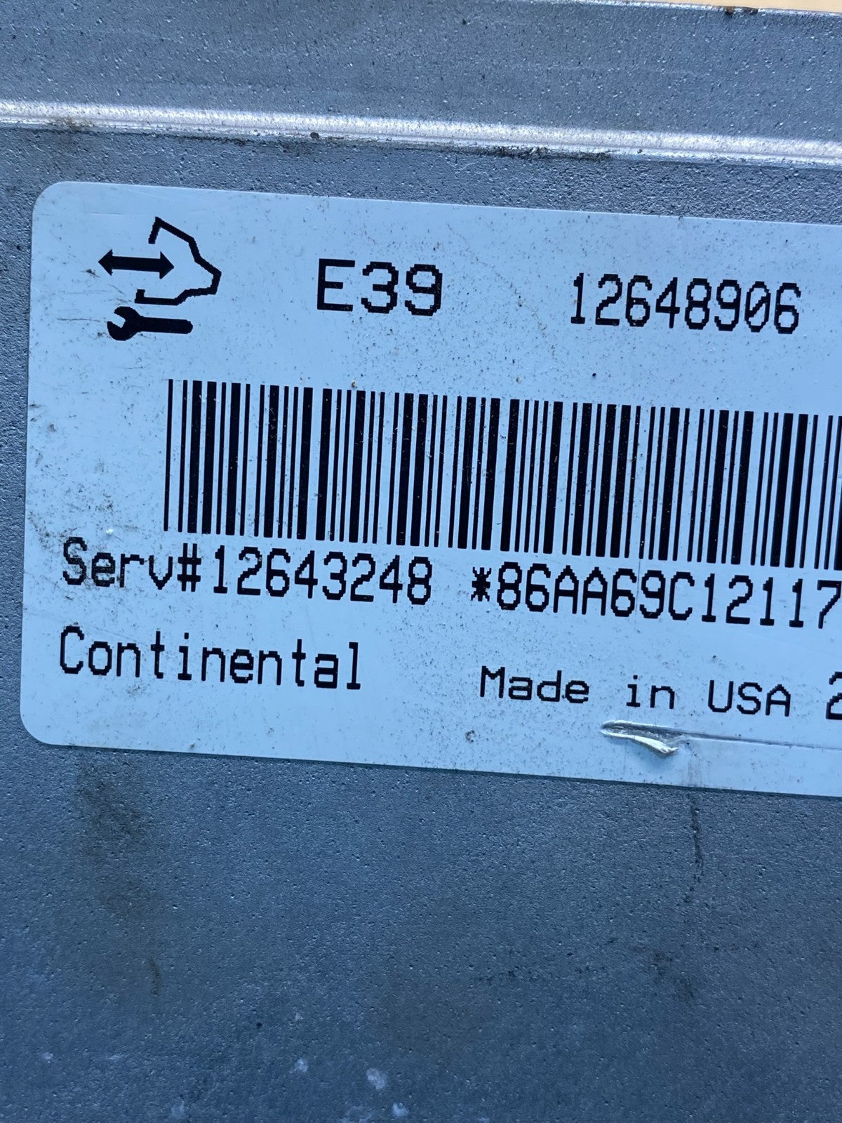 2012 Chevrolet Equinox Ecu Engine Control Module Unit Ecm 12648906 AE6269 DW2