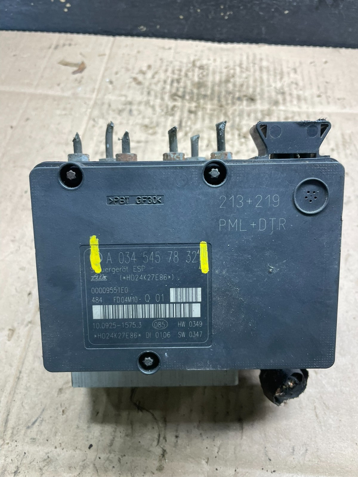 2002 to 2005 Mercedes CLK320 CLK500 ABS Anti Lock Brake Pump Q6178 DG4