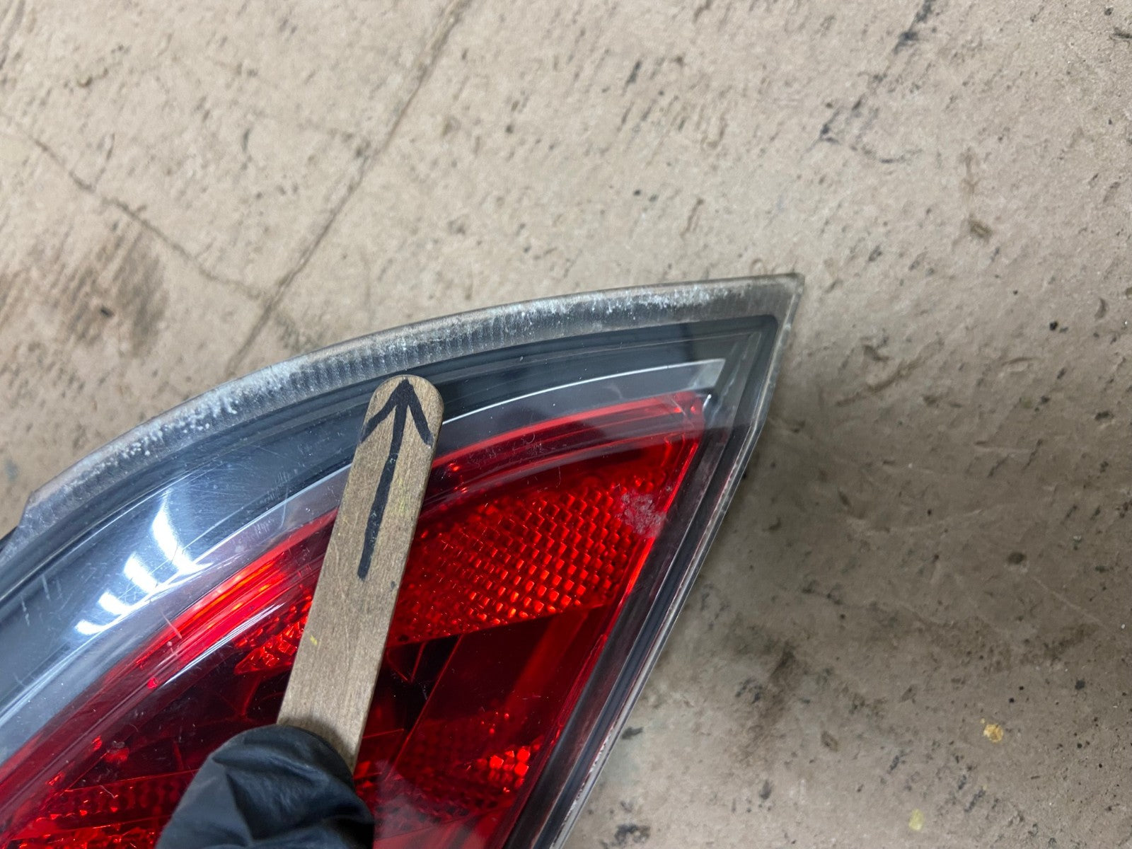 2009 - 2013 Mazda 6 Right Passenger RH Inner Tail Light AF4937 LK4