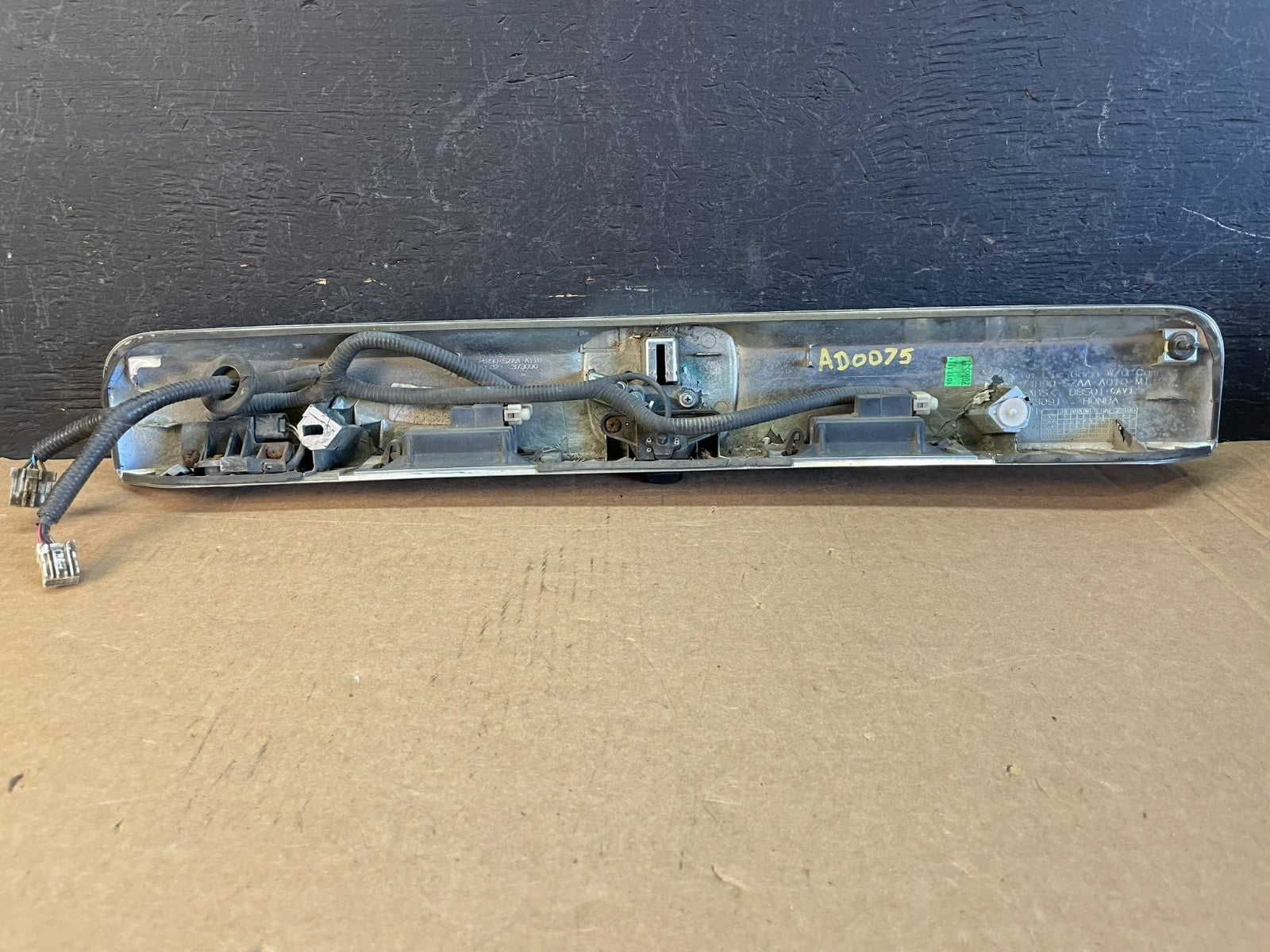 2009-2015 Honda Pilot Tailgate Trunk Handle Bezel Molding Camera AC1916 DG6