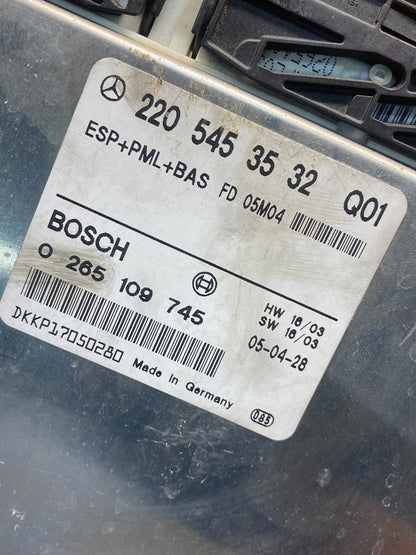 2003 - 2006 Mercedes S430 S500 ABS ESP Control Module Unit AH3387 DG2