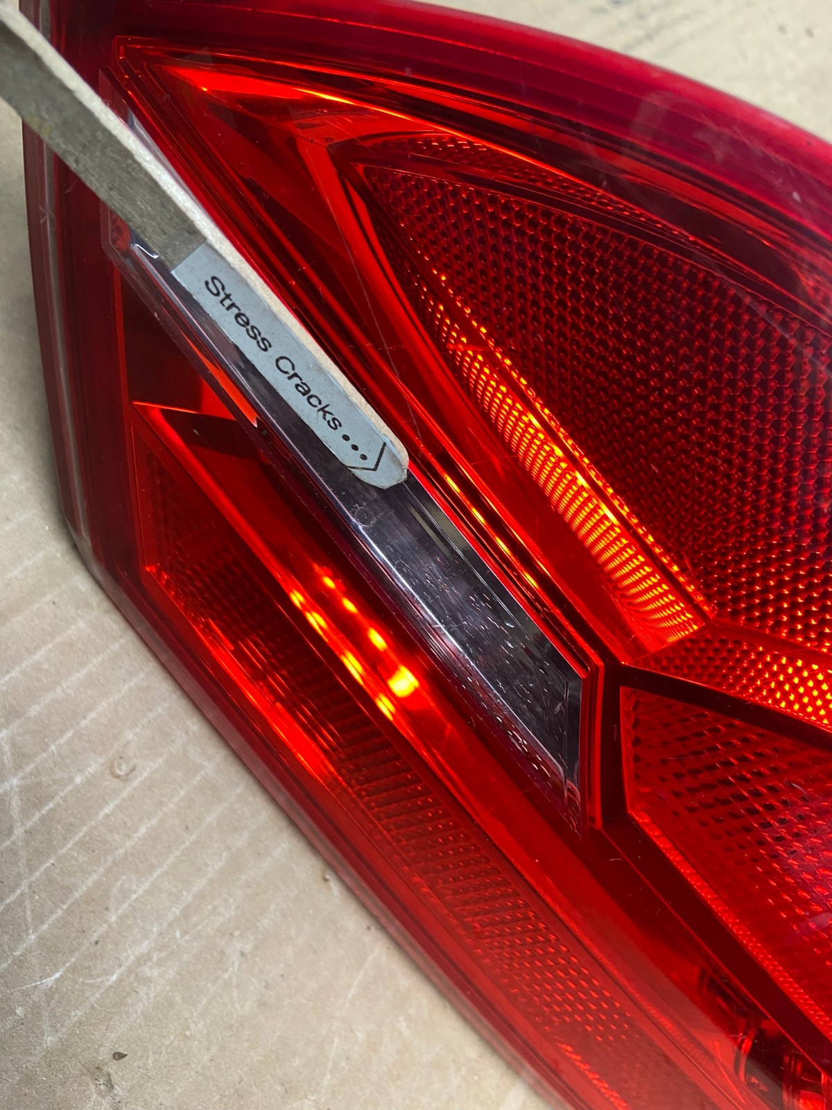 2011-2014 Volkswagen Jetta Right RH Inner Trunk Tail Light AG2138 LK3