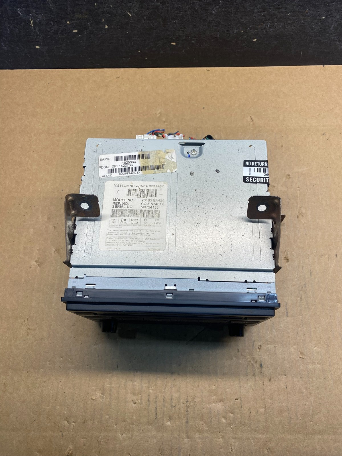 2005 2006 2007 Nissan Pathfinder Am Fm Cd Player Radio Receiver ag7388 DG3