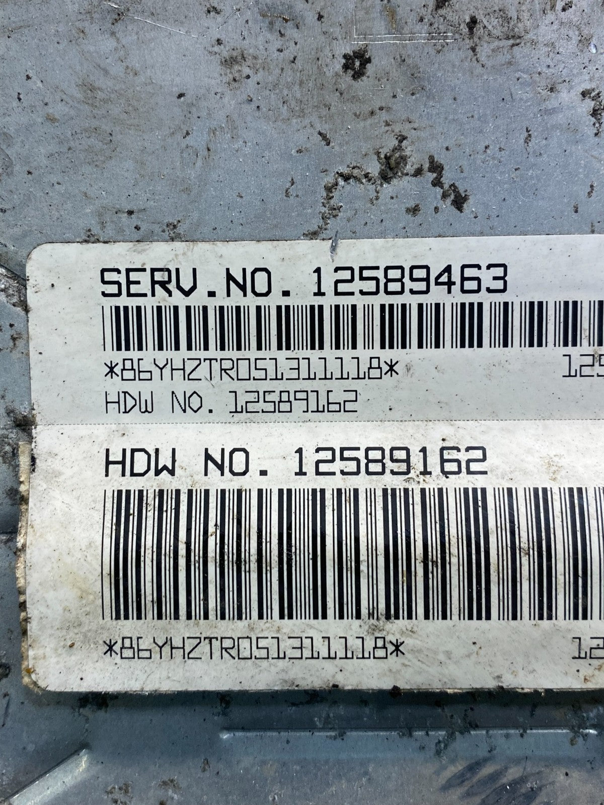 2003-2006 Chevrolet Tahoe Silverado Engine Control 12589463 ECM ECU AH1678 DG2