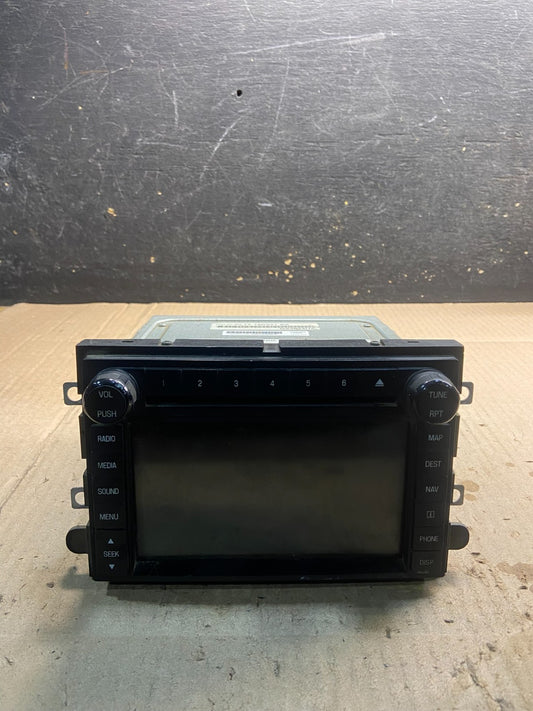 2008 - 2009 Ford Expedition Explorer Radio CD Player Screen Display OEM y7659 DG0