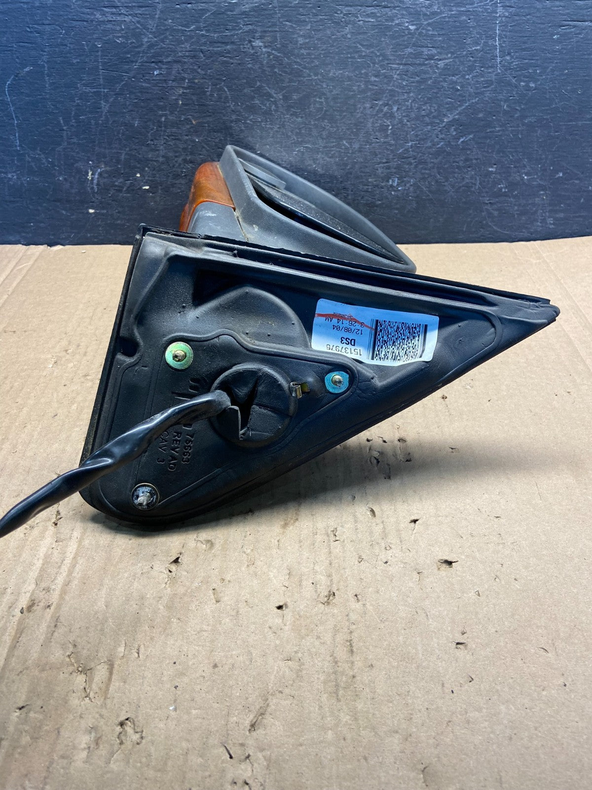 2002 to 2009 GMC Envoy Left Driver LH Door Mirror Turn Signal View AE2358 DW4