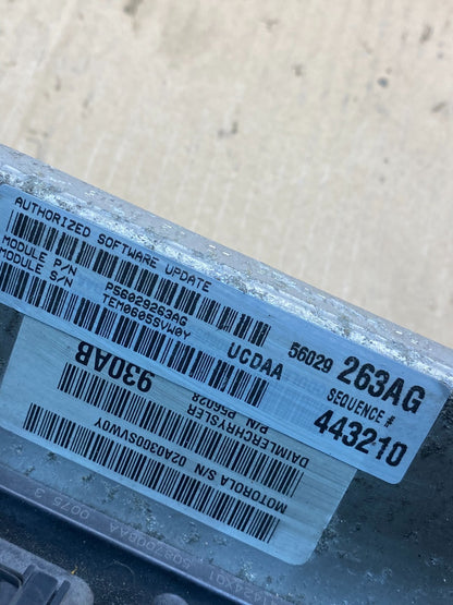 2005 Dodge Ram 1500 Engine Computer 5.7L ECM ECU P56029263AG ah7372 DG2