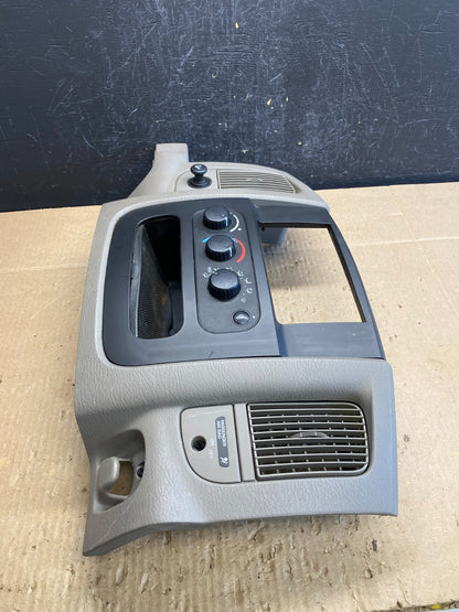 2002 to 2005 Dodge Ram Radio Climate Control Dash Air Vent Bezel Trim AC9149 DG2