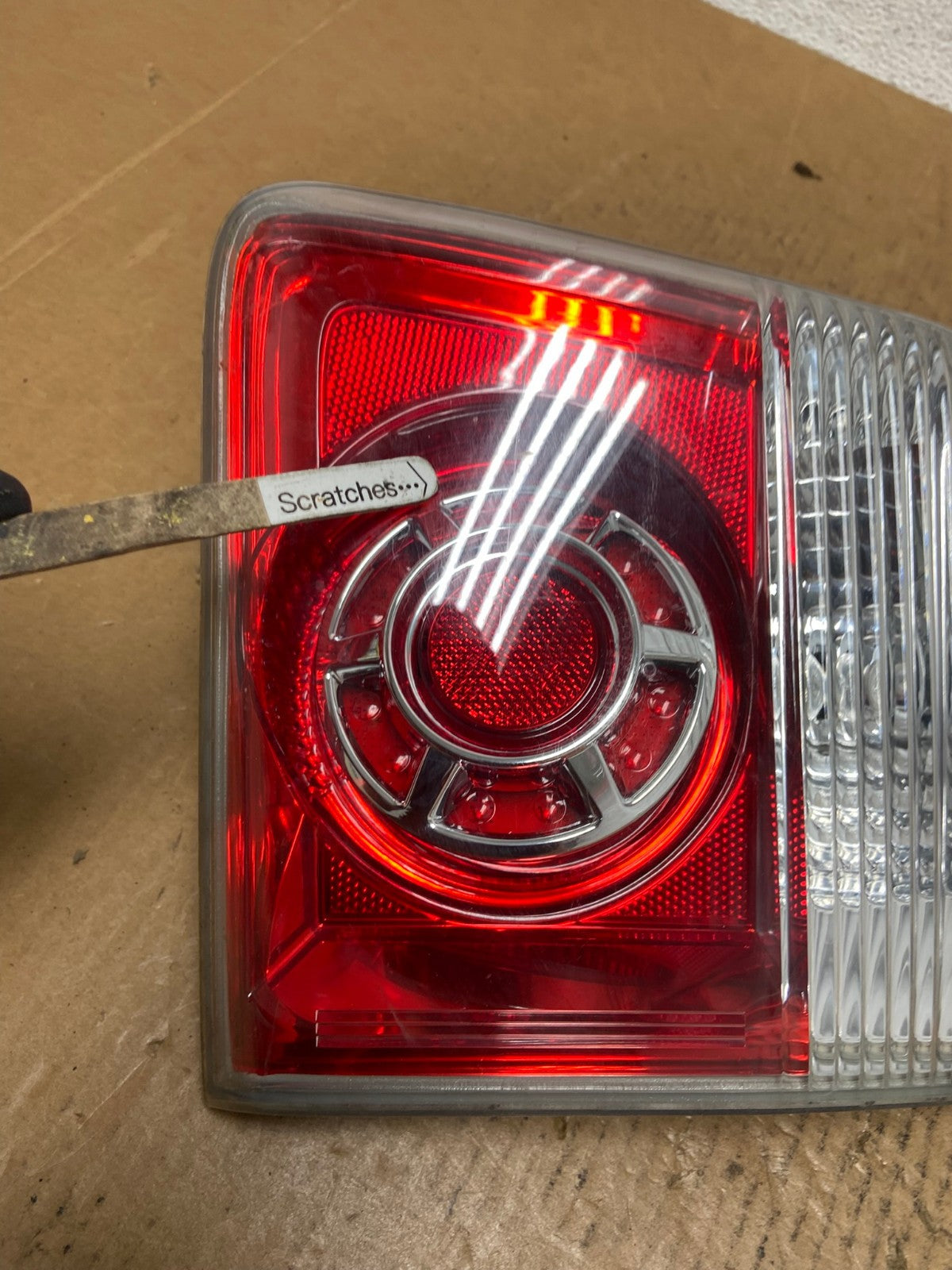 2007 to 2012 GMC Acadia Right Passenger Rh Hatch Tail Light Inner AE1206 LK3