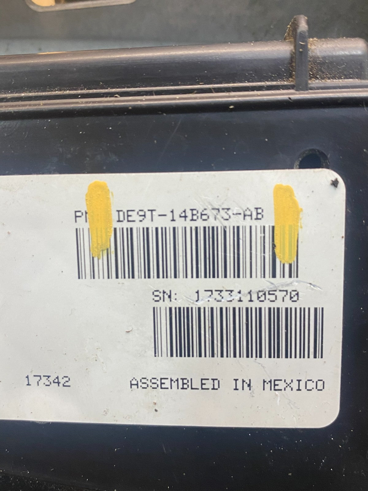 2013 - 2019 Lincoln MKT  Power Motor Liftgate Tailgate Control Module AA3267 DG7