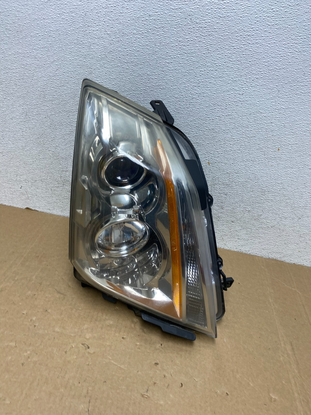 Halogen 2008 to 2014 Cadillac CTS Headlight Right Passenger Rh DEPO AF9956 DW0