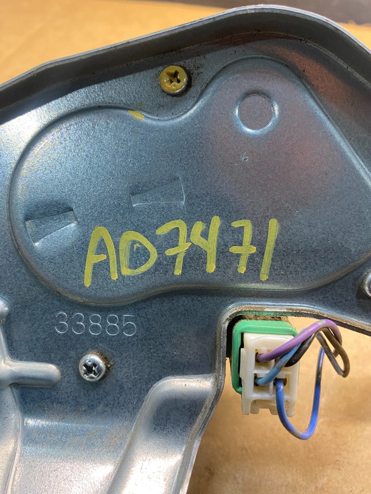 2011 to 2020 Mitsubishi Outlander Sport Wiper Motor Rear AD74716