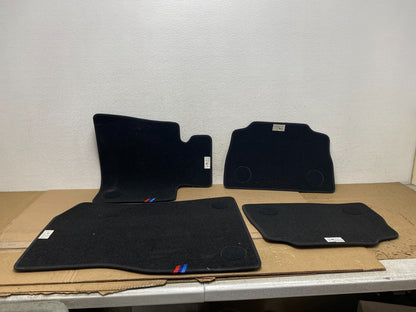 2020 to 2024 Bmw X6M Front And Rear Floor Mat Set Black AE6901 DG3