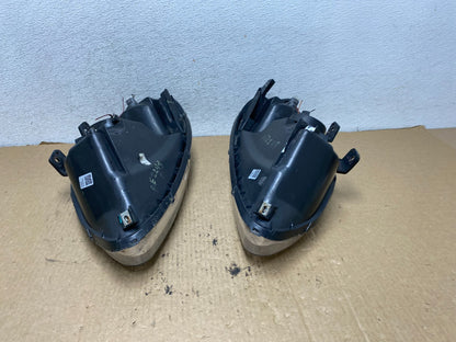 1996 1997 1998 Honda Civic Chrome Clear Headlights AG2248 PS11