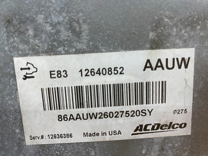2011 Chevrolet Cruze Engine Computer Ecu Pcm Ecm Pcu Oem AC0716 DG2