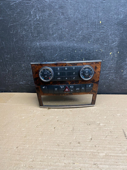 2007-2012 Mercedes X164 GL350 GL450 Climate Control Bezel Wood Switch AG6388 DG0