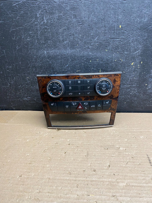 2007-2012 Mercedes X164 GL350 GL450 Climate Control Bezel Wood Switch AG6388 DG0