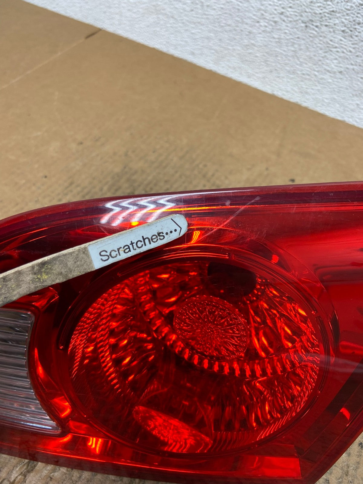 2007 2008 2009 Hyundai Santa Fe Right Passenger Tail Light Inner AE2773 LK3