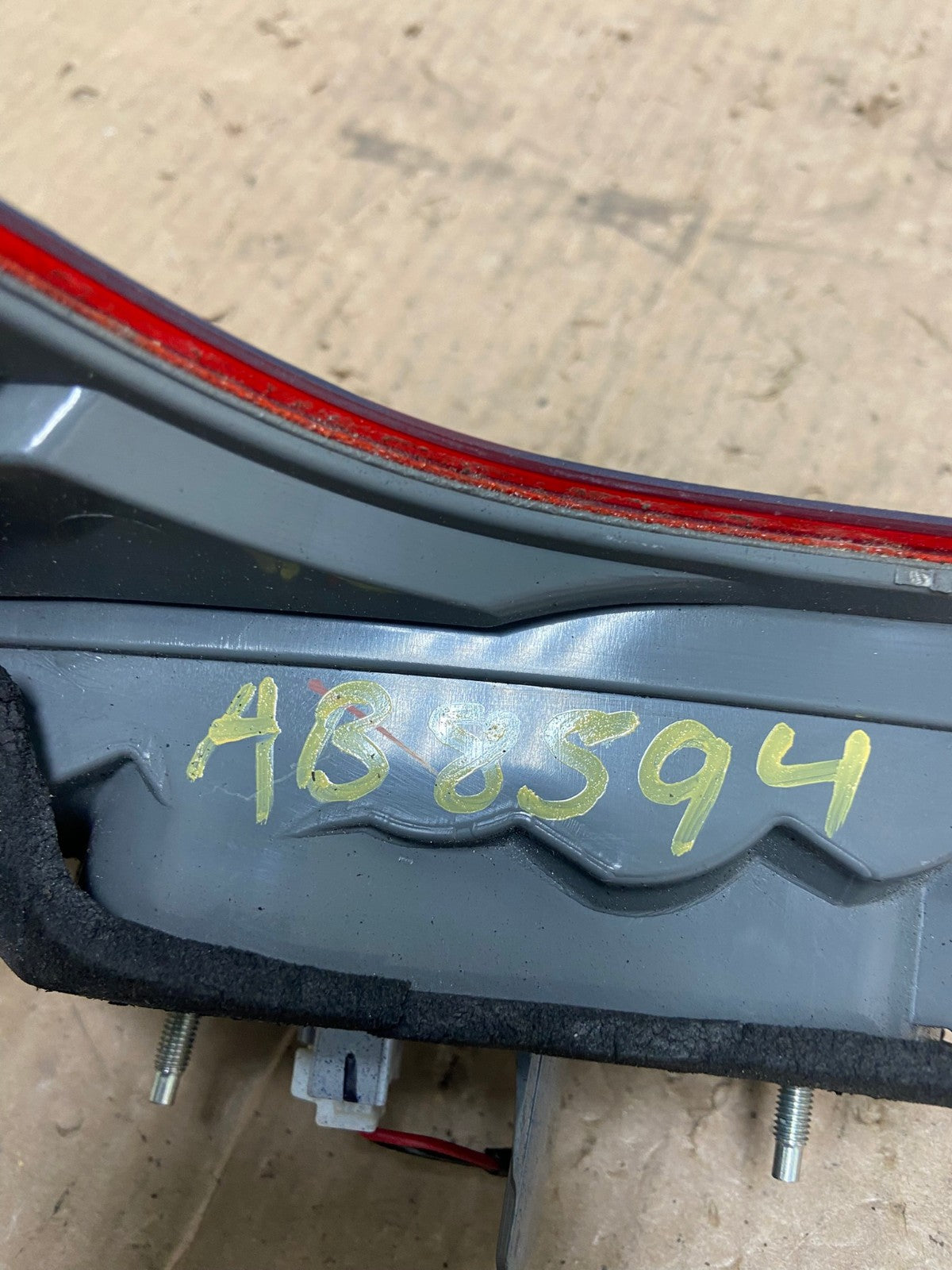 2006 - 2011 Honda Civic Rear Inner Tail Light Left Driver Halogen AB8594 LK6