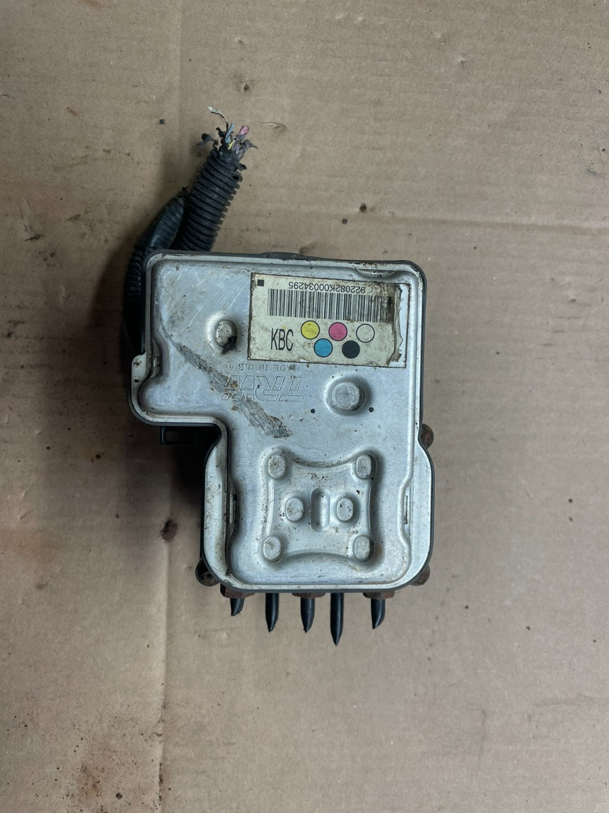 2004-07 Chevrolet Express ABS Pump Control 13567136 Module Q1434 DG3