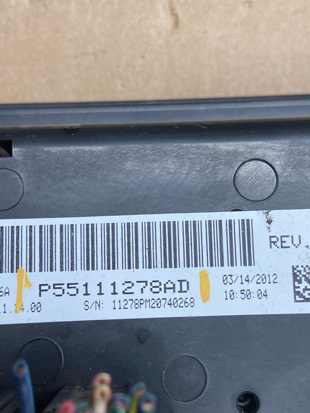 2011 to 2017 Jeep Compass Dash Climate Temperature Control Radio Bezel AI3183 DG7
