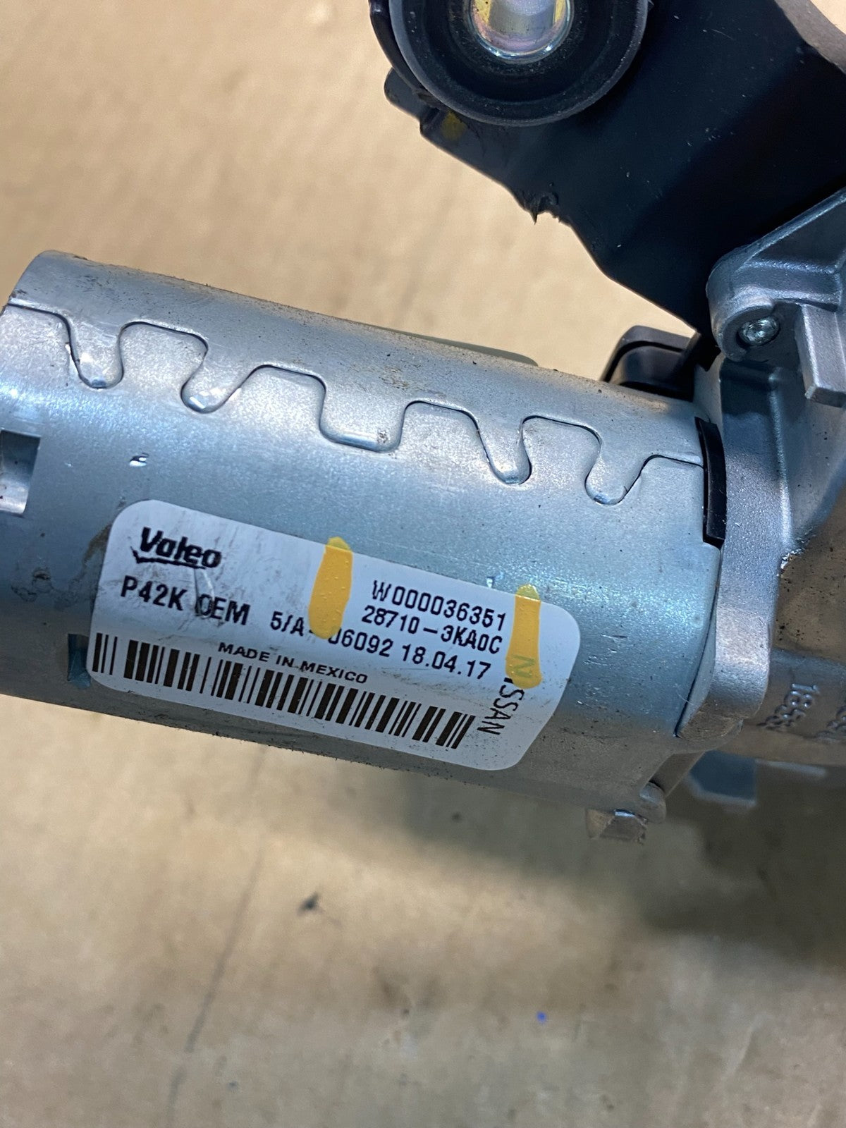 2013-2020 Nissan Pathfinder Back Door Rear Wiper Motor Wiper Blade AG9663 DG6