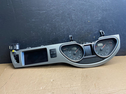 2007 - 2009 Audi Q7 Speedometer Cluster Gauge Screen Radio Bezel Trim af2013 DG1