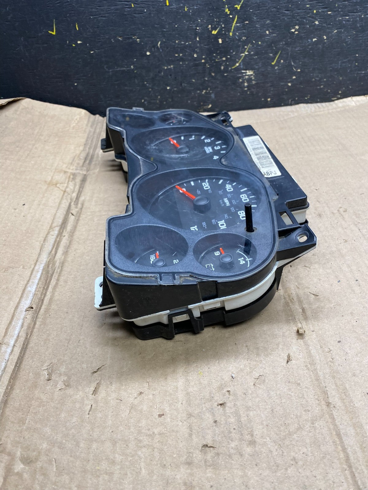 2007 2012 GMC Yukon Tahoe Sierra Speedometer Cluster Gauge Oem Z1598 DG3