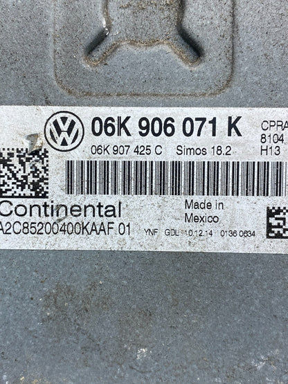 2015 Volkswagen Jetta Passat 2.0L ECM Engine Control Unit ECU ae6282 DG2
