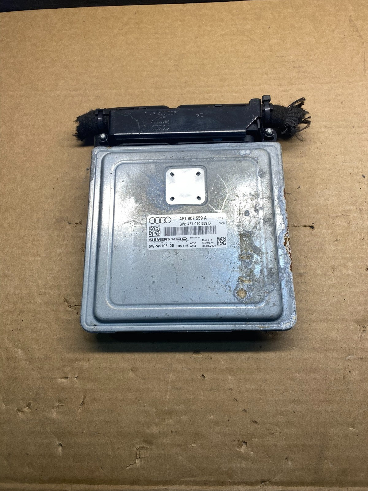 2006 to 2008 Audi A6 3.2L Engine Computer ECM 4F1907559A AC8081 DG0