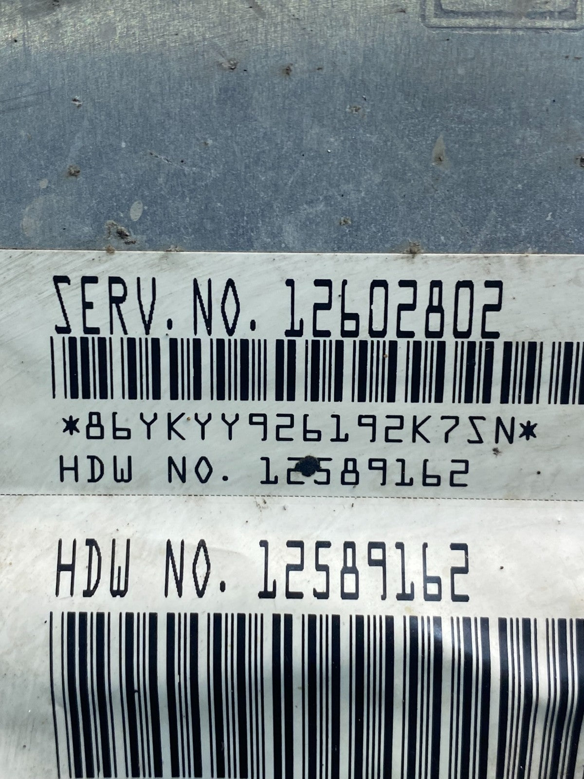 2003-2006 Chevrolet Tahoe Silverado Engine Control 12602802 ECM ECU ah1720 DG2