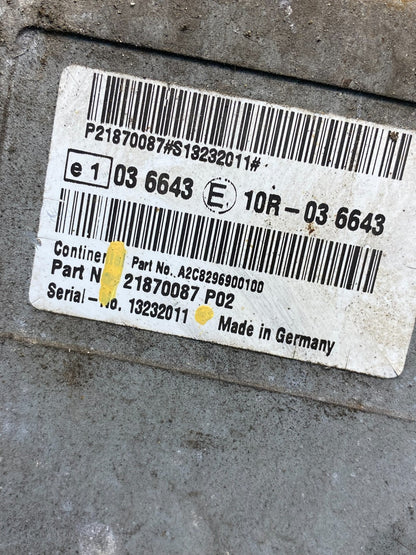 2016 Mack CXU613 Control Module (DPF) Vehicle ECMs P-951 AH2048 PS2