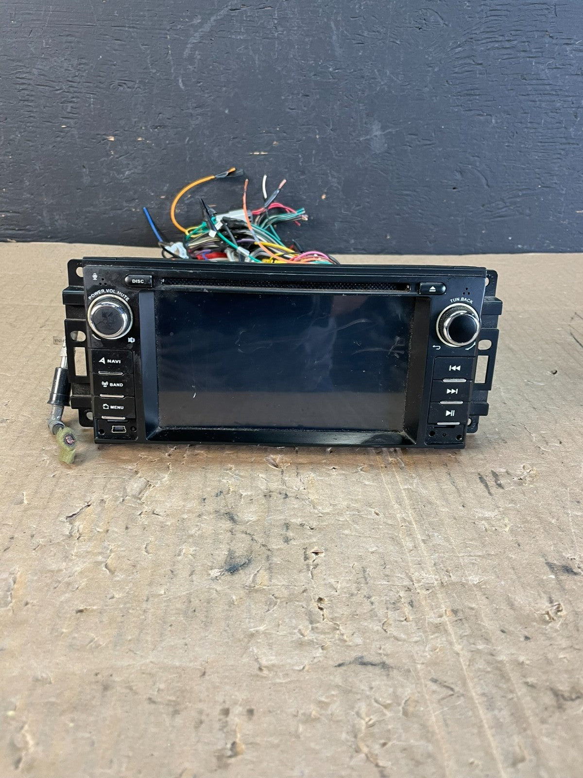 2005 to 2011 Jeep Grand Cherokee Navigation Radio Bluetooth Touchscreen AC49250