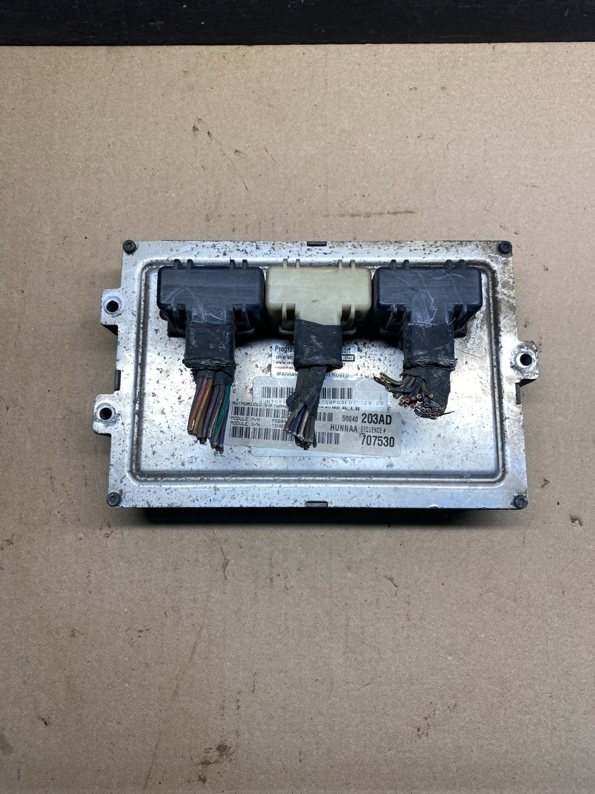 2002 Ford Van E250 E350 5.4L Engine Control Module ECU 2C2A-12a650-ALB ai5274 DG0