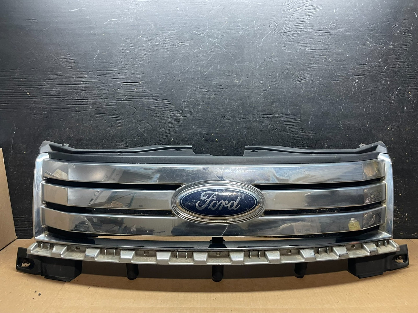 2007 2008 2009 2010 Ford Edge Front Upper Chrome Grill Grille Oem AA9036 DG0