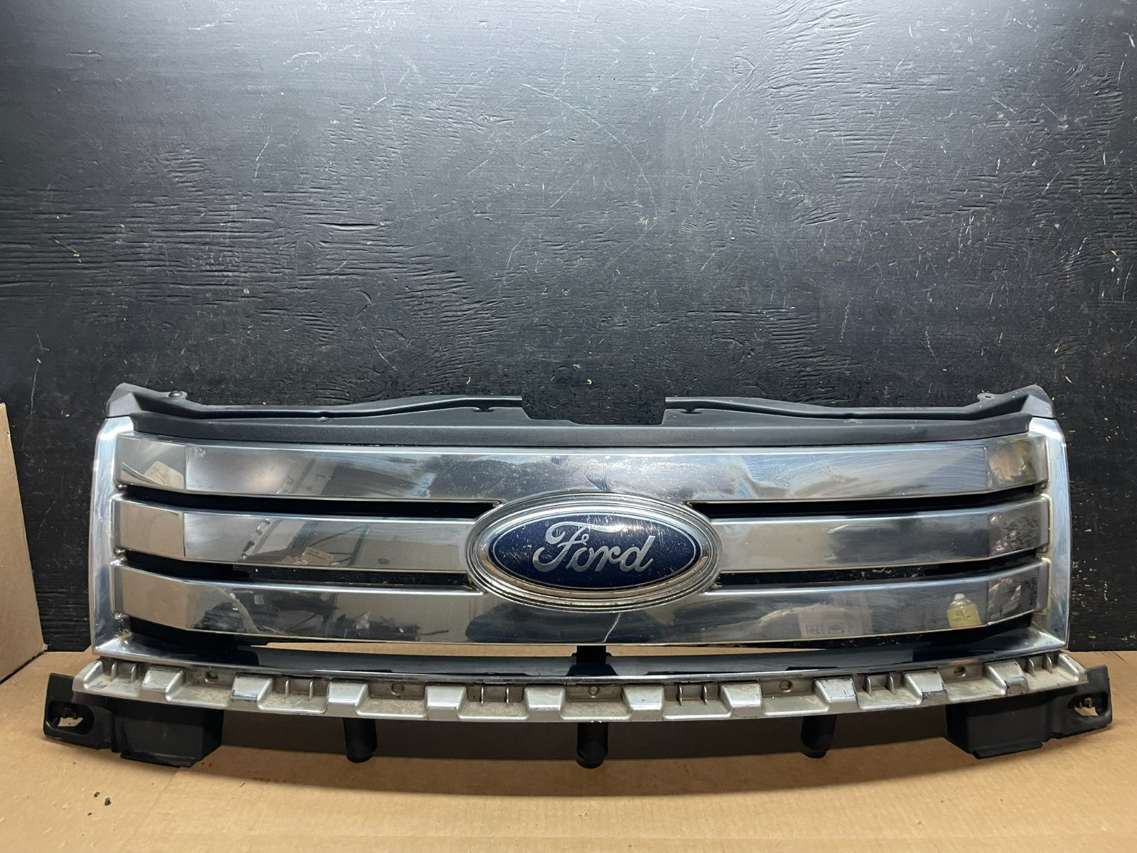 2007 2008 2009 2010 Ford Edge Front Upper Chrome Grill Grille Oem AA9036 DG0