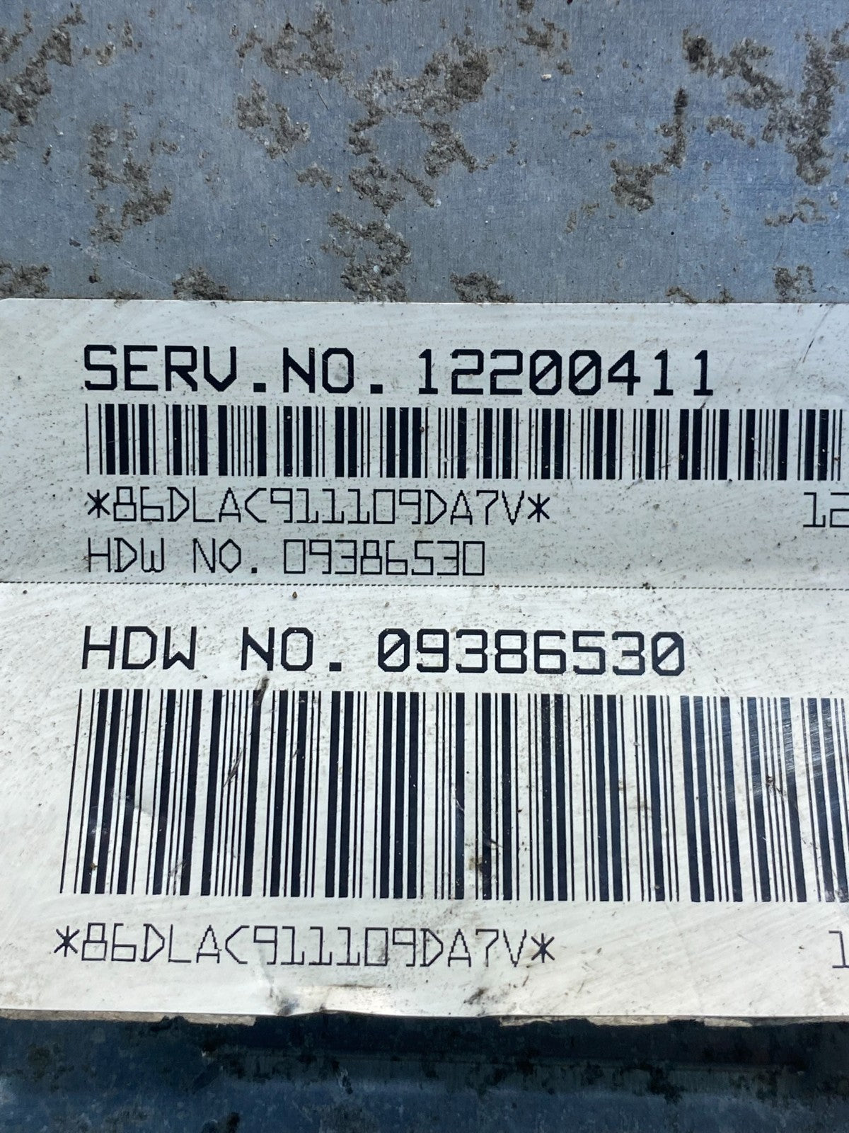 2001-2002 Silverado Tahoe Engine Computer Module 12200411 ECM ECU ag9593 DG2
