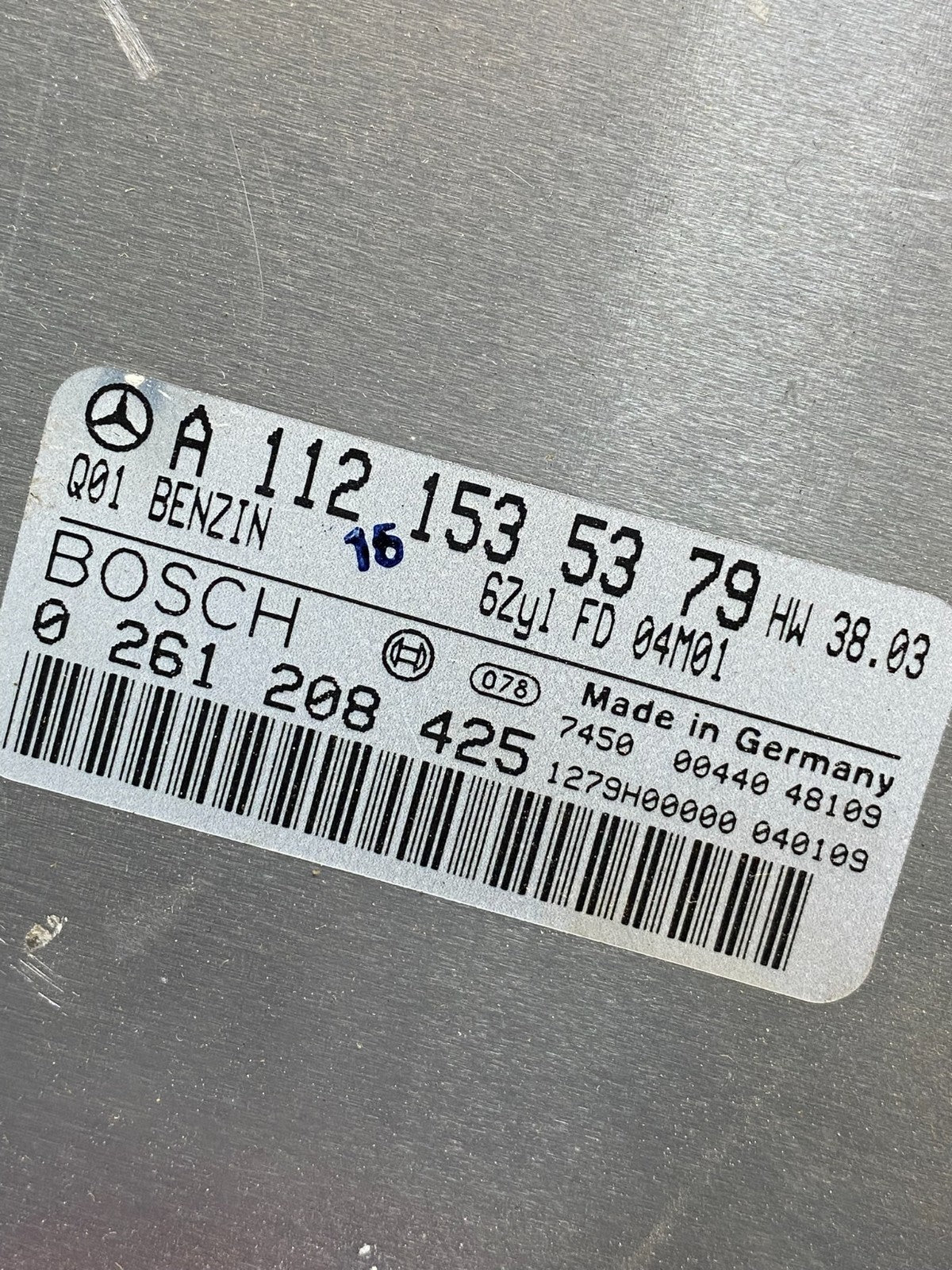 2003 to 2005 Mercedes ML350 SLK350 Engine Computer Module ECM ECU AH5053 DG2