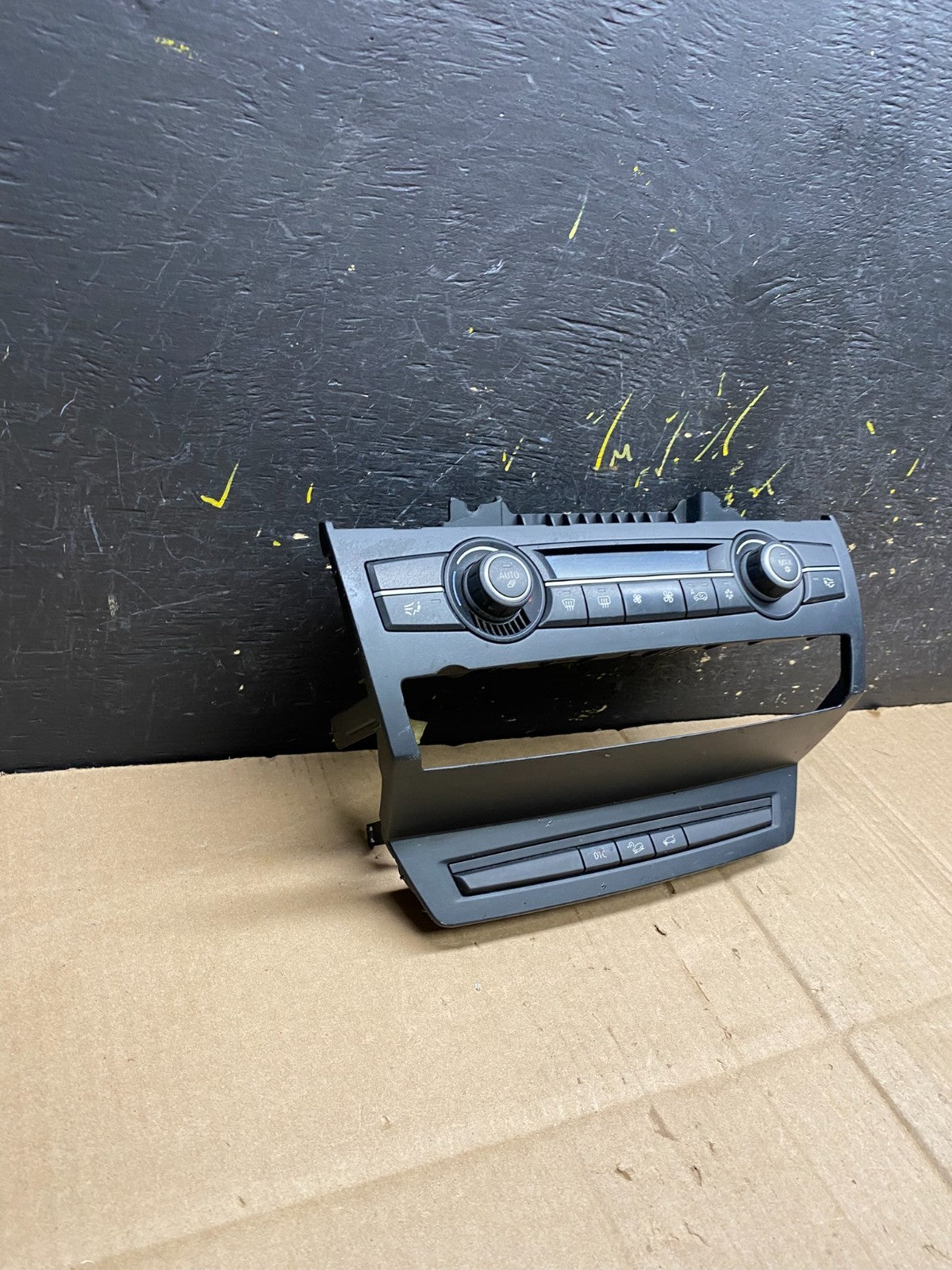 2007-2013 Bmw X5 AC Heater Climate Control Temperature Panel Trim Oem AA4696 DG2