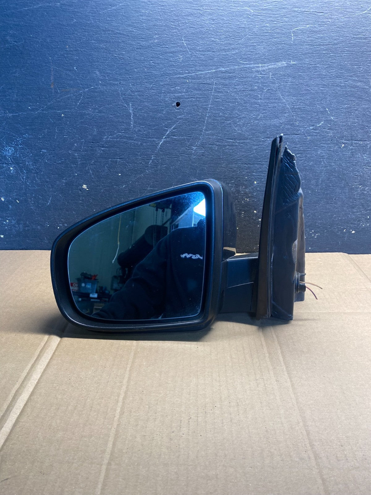 2007 to 2013 BMW X5 Left Driver LH Side View Door Mirror Oem AB0780 MS4