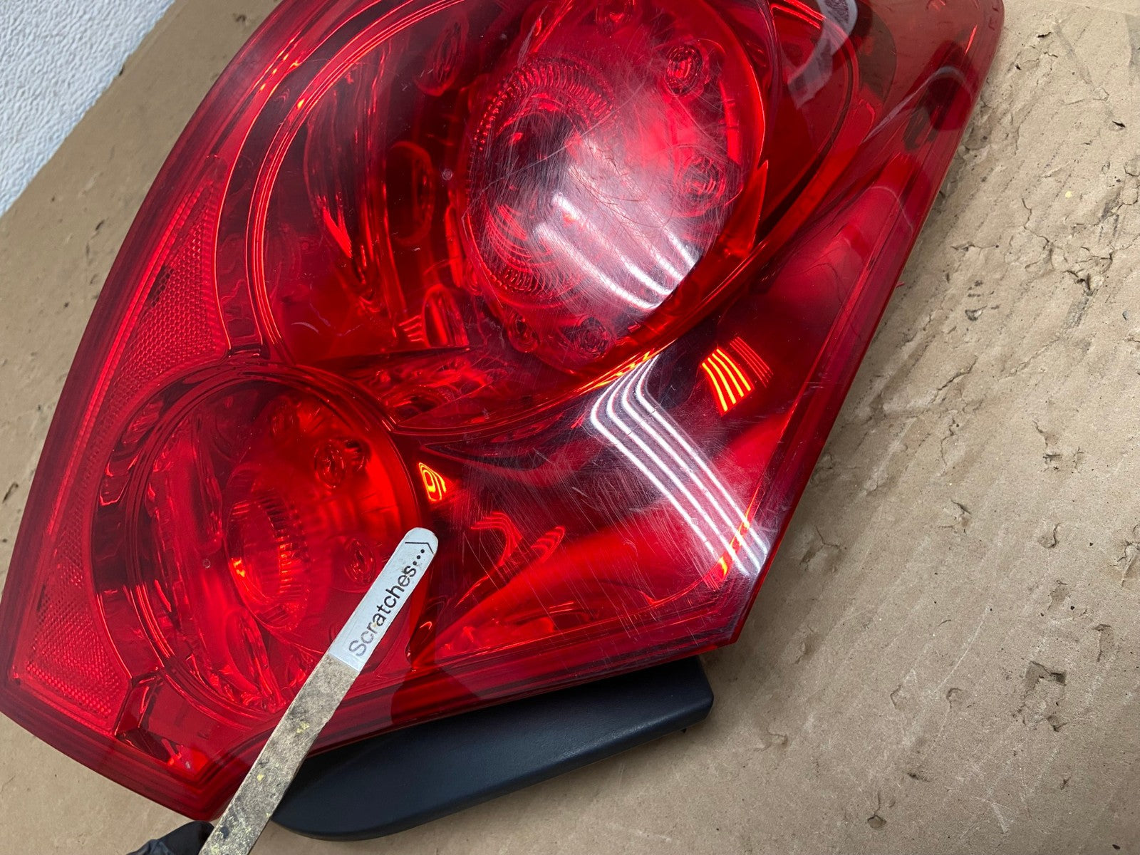 2007 to 2013 Infiniti G35 G37 Sedan Left Driver LH Side Tail Light AD4400 LK3