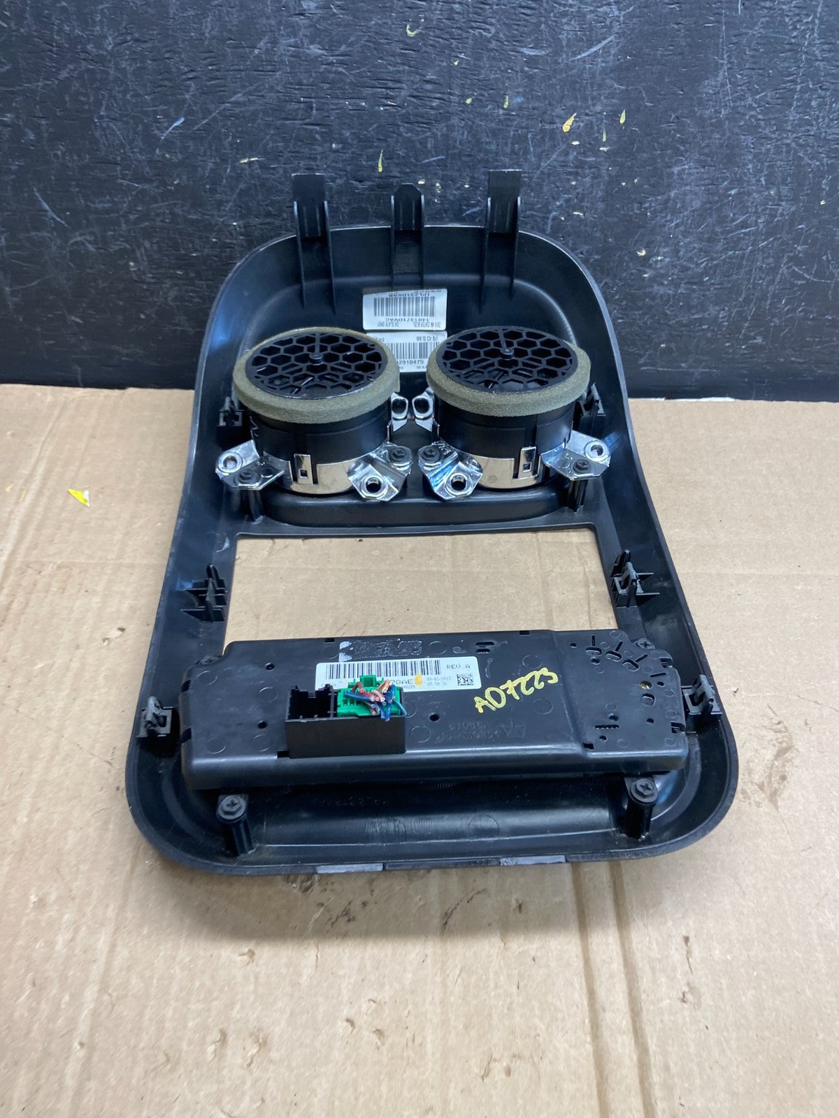 2011 to 2017 Jeep Compass Dash Climate Temperature Control Radio Bezel AD7223 DG6