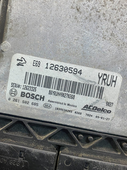 2008 2009 GMC Acadia Traverse Engine Control Unit Module ECM ECU AH4855 DW2