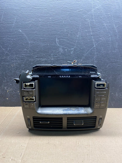 2004 -2006 Lexus LS430 Navigation Screen Info Radio Climate AG3609 DG0