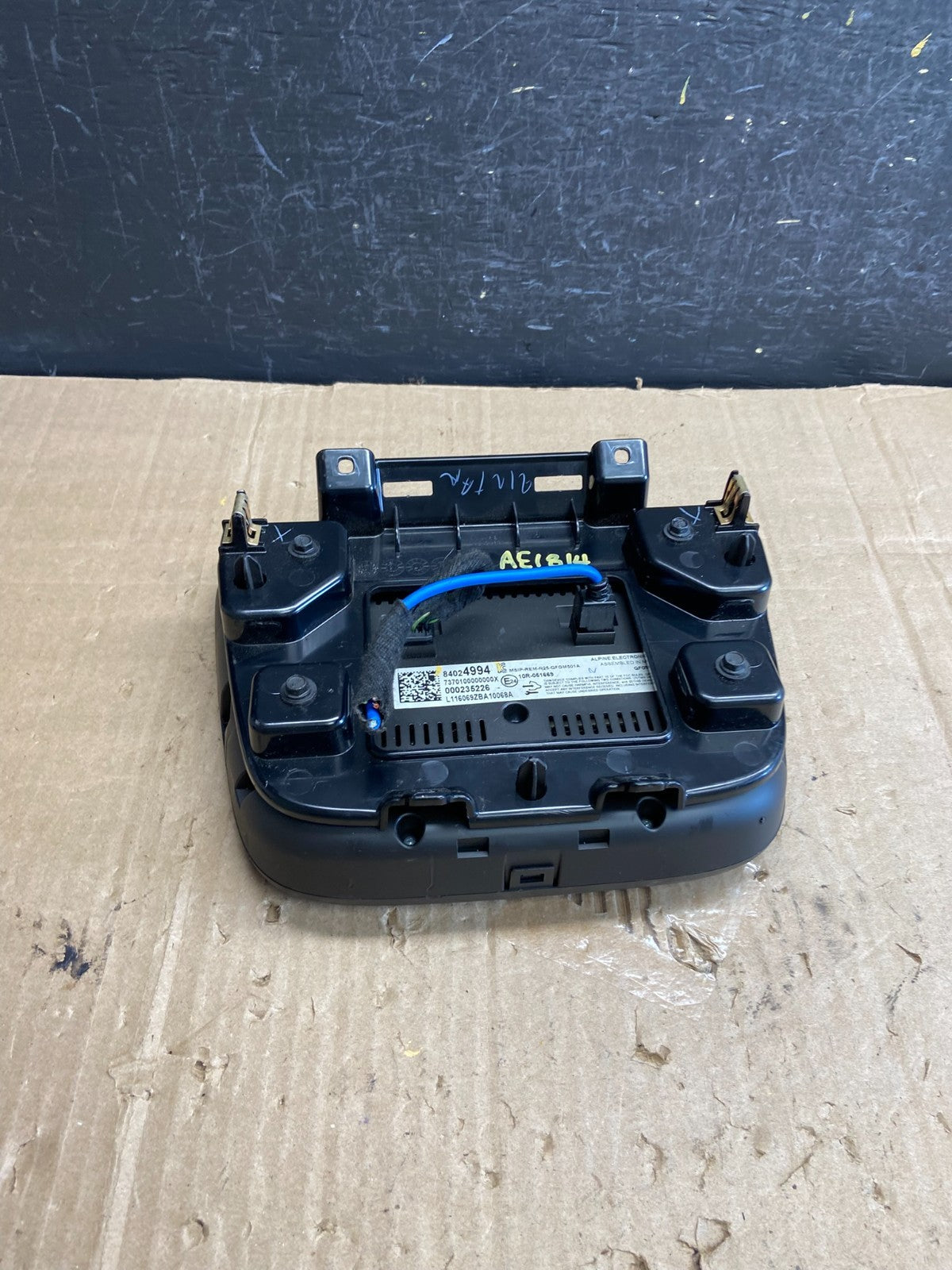 2016 2017 Chevrolet Malibu Display Dash Screen Radio Information AE1814 DG5