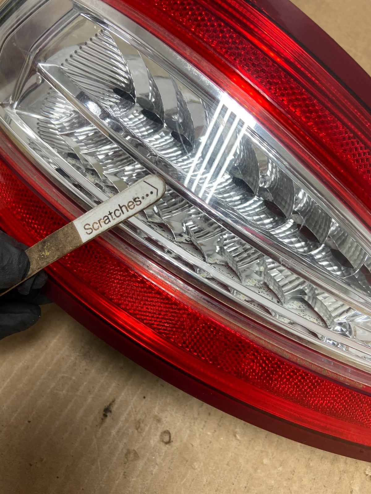 2013 to 2016 Ford Fusion Right Passenger RH Side Tail Light AF9650 DW3